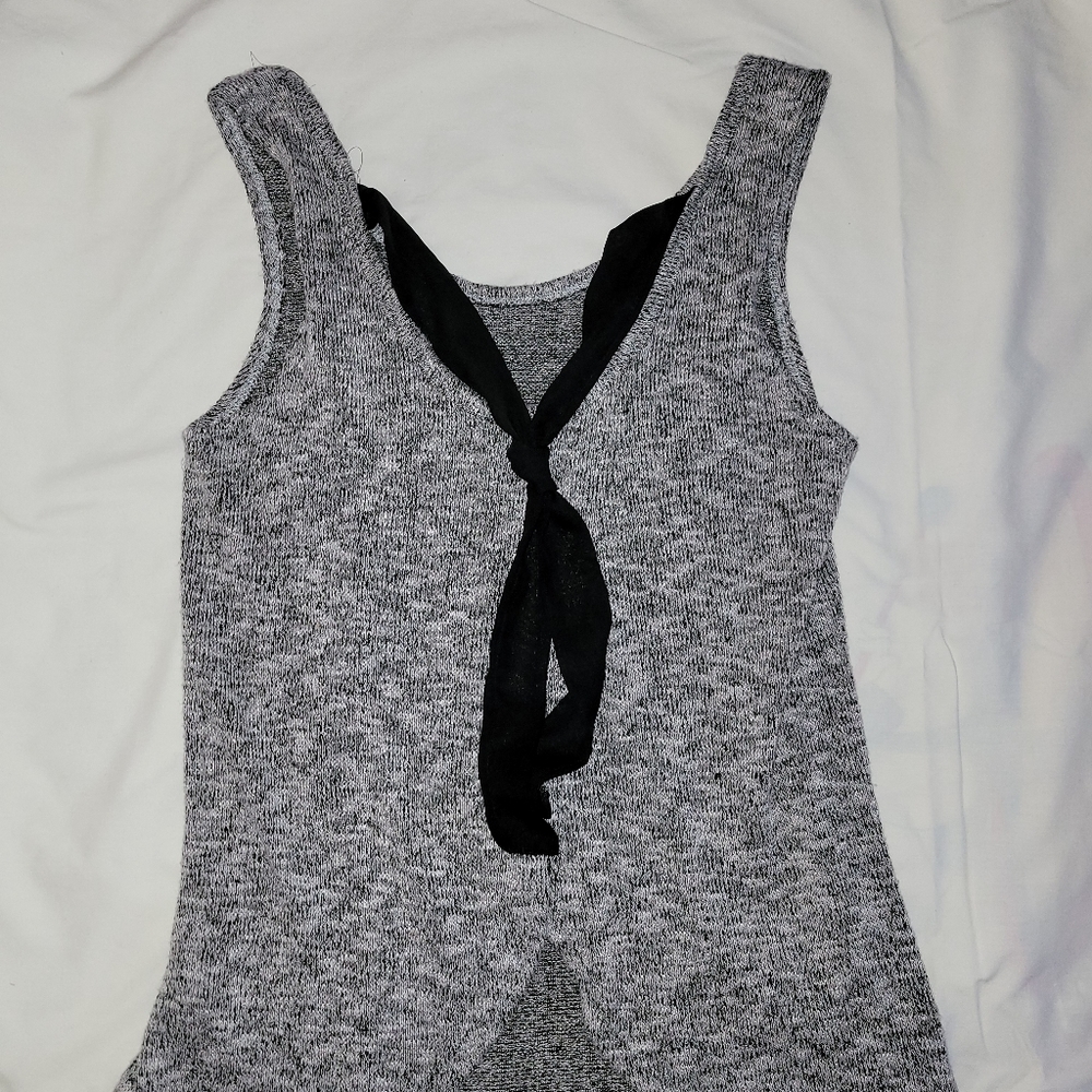 Womens knit tank top